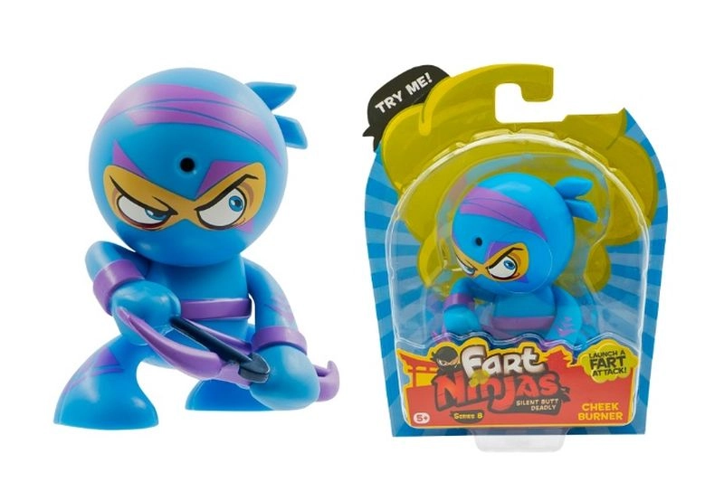 Fart Ninjas figurka se zvukem Cheek burner