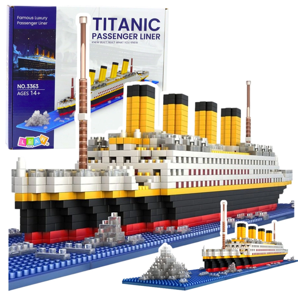 Stavebnice loď RMS TITANIC 3D model – 1878 dílků