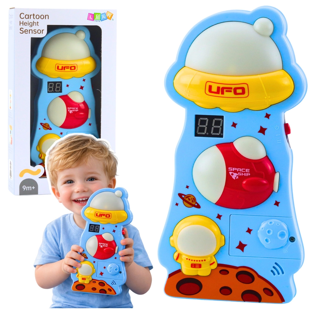 Interaktivní dětský měřič růstu se světly a zvuky