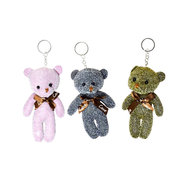 třpytivý medvídek 11 cm – originální dárek