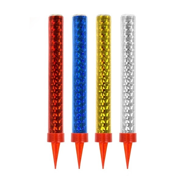 Barevná párty fontána 12 cm, 4 ks