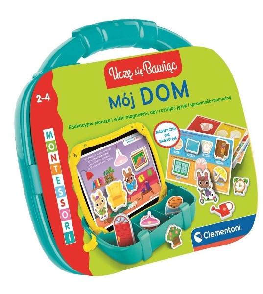 Edukační magnetický kufřík Můj dům