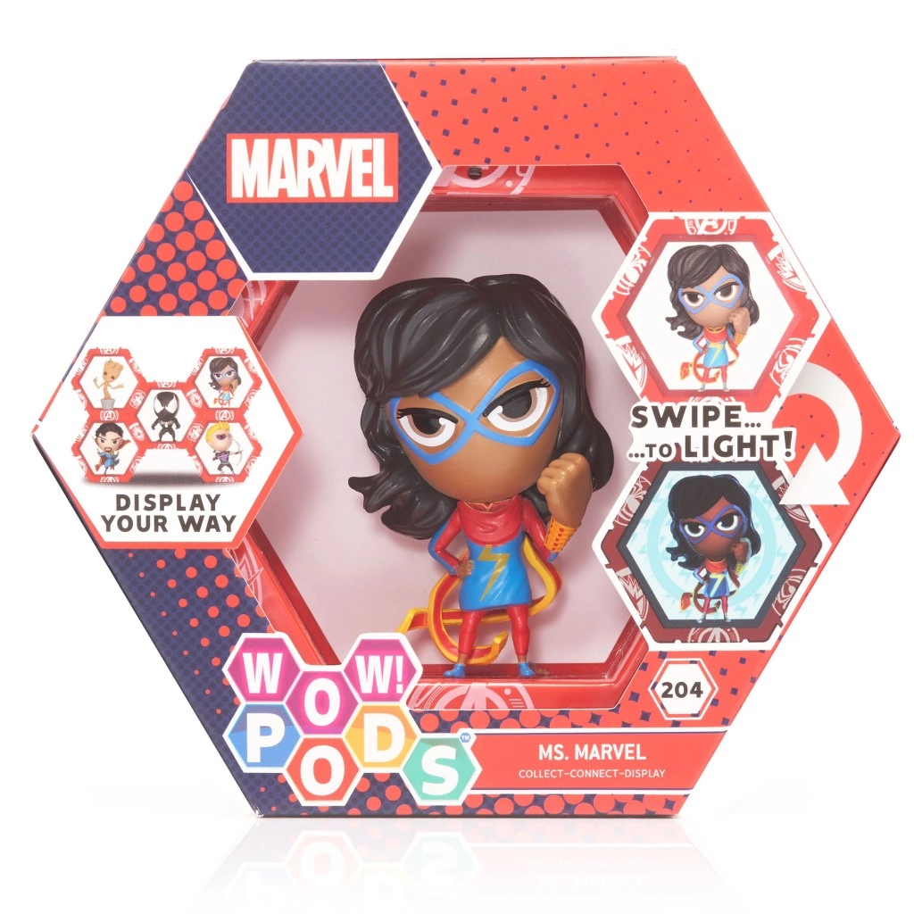Levně WOW PODS Marvel – Kapitánka Marvel svítící sběratelská figurka