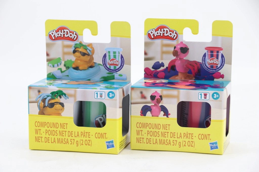 Levně Play-Doh zábavní kamarádi – pruhovaná modelína