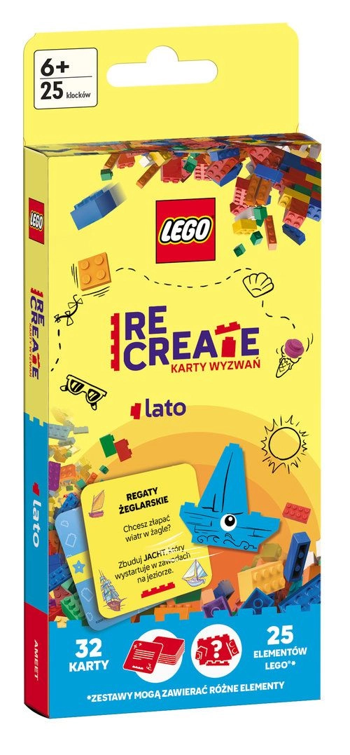 LEGO Recreate letní karty výzev