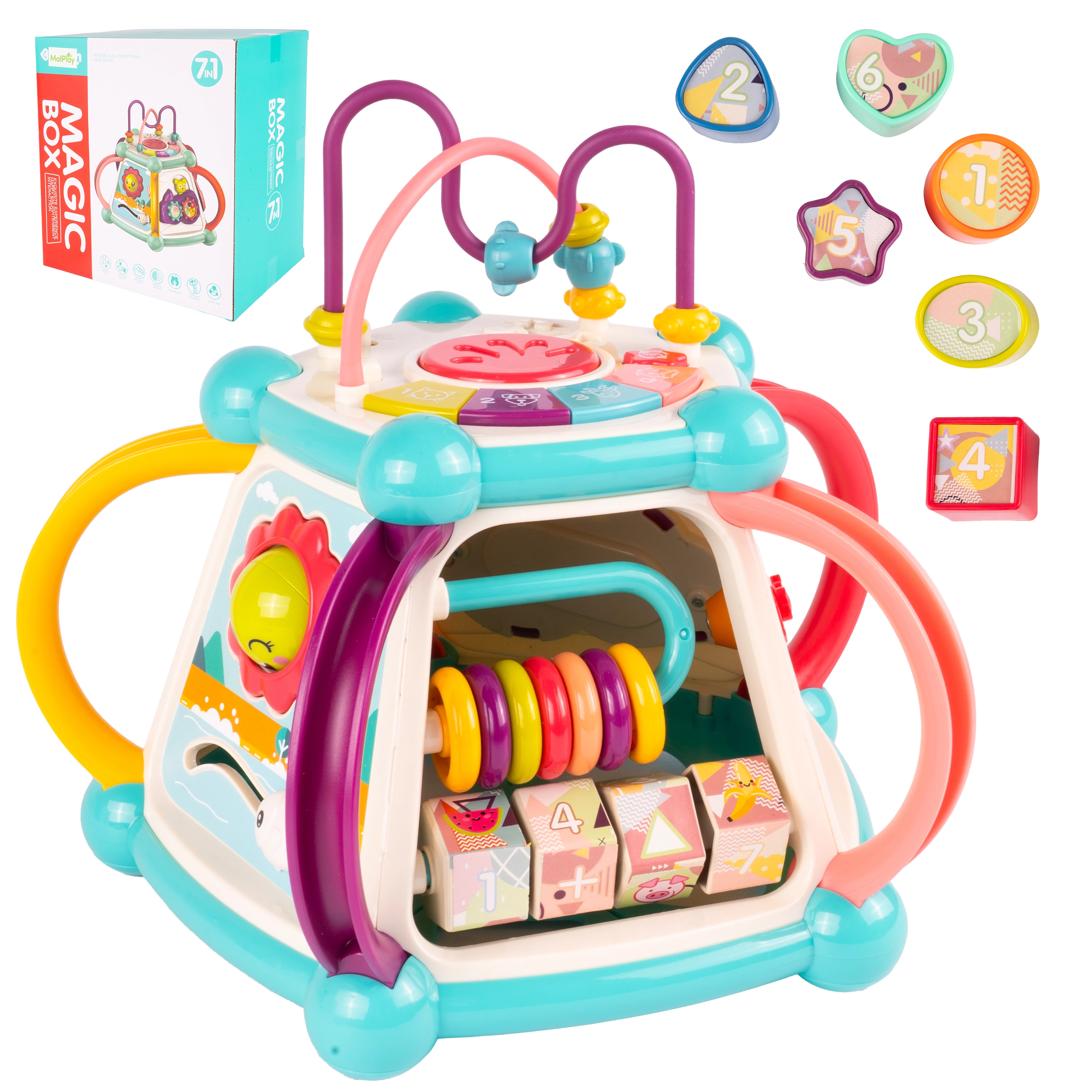 Senzorická kostka – zábavné centrum