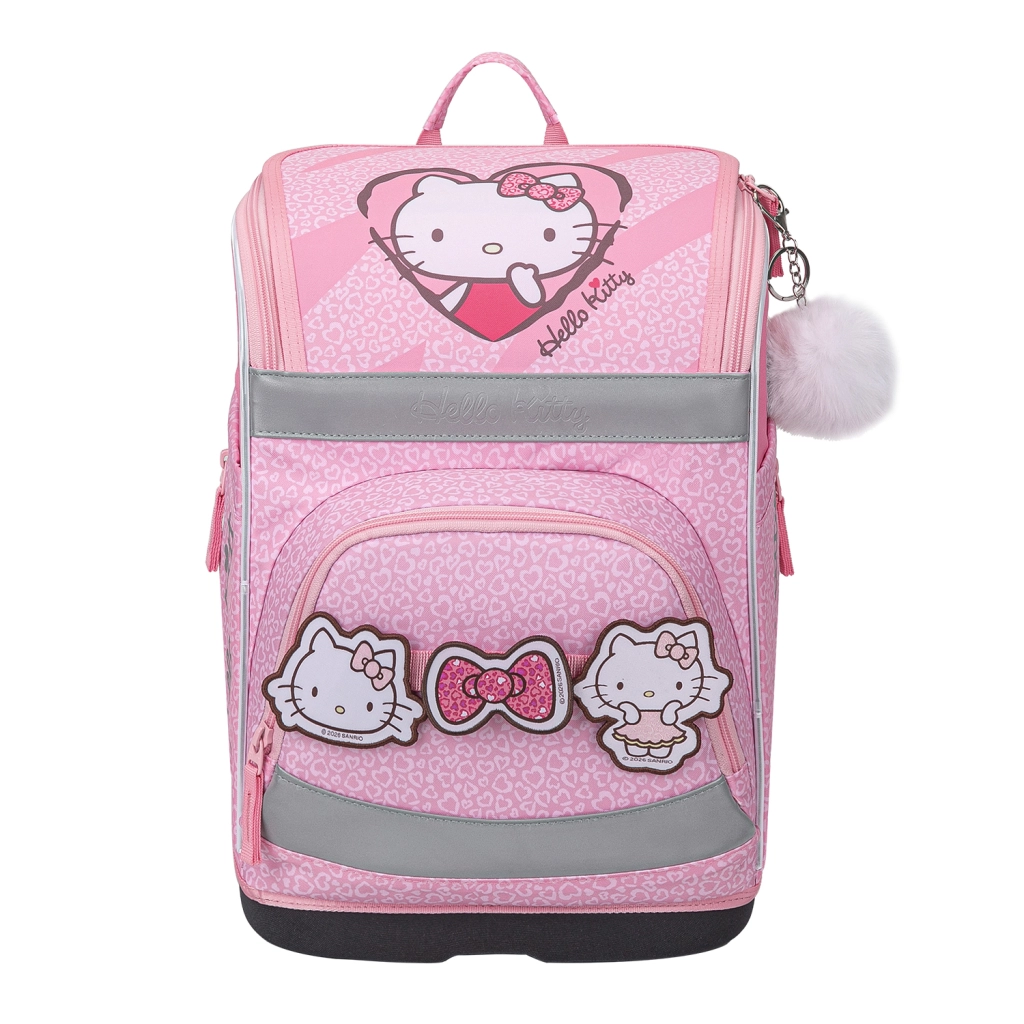BAAGL Školní aktovka Zippy Plus Hello Kitty Sweet Leopard GRS Presco Group