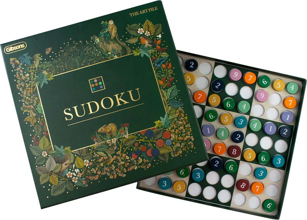 Barevné sudoku GIBSONS
