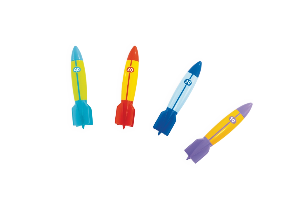 Sada potápěcích torpéd do vody pro děti