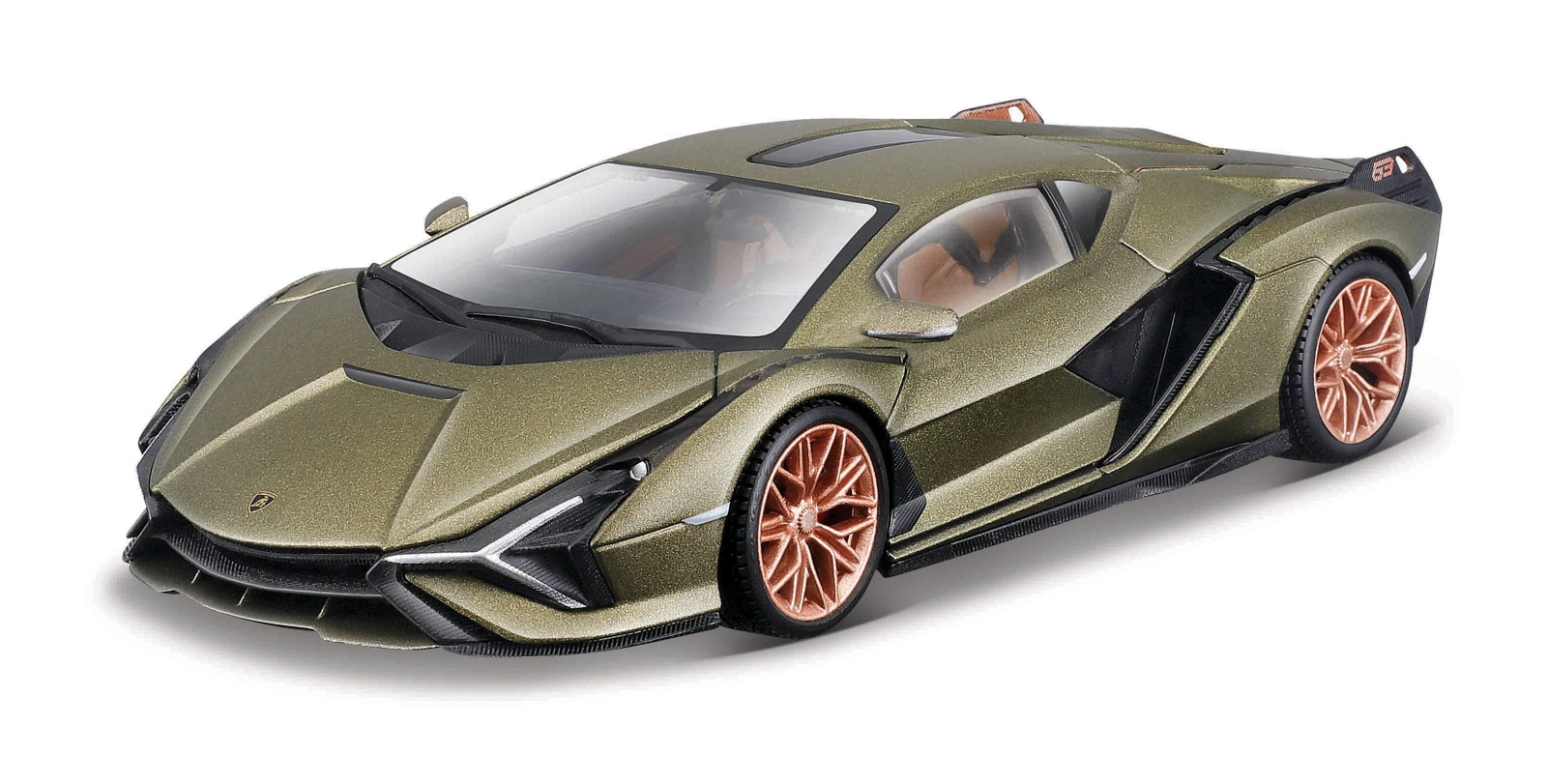 Levně Maisto Speed Icons Lamborghini Sián FKP 37 matně zelená 1:64