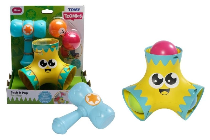 Tomy Toomies Veselé míčky s kladívkem