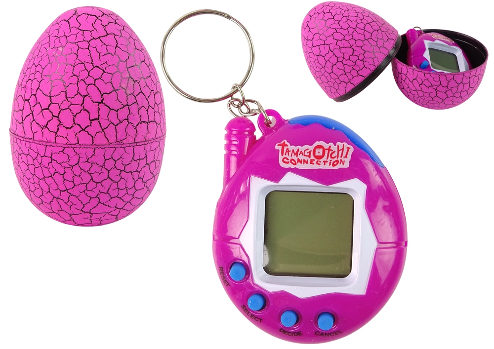 Tamagotchi v růžovém vajíčku – elektronické zvířátko