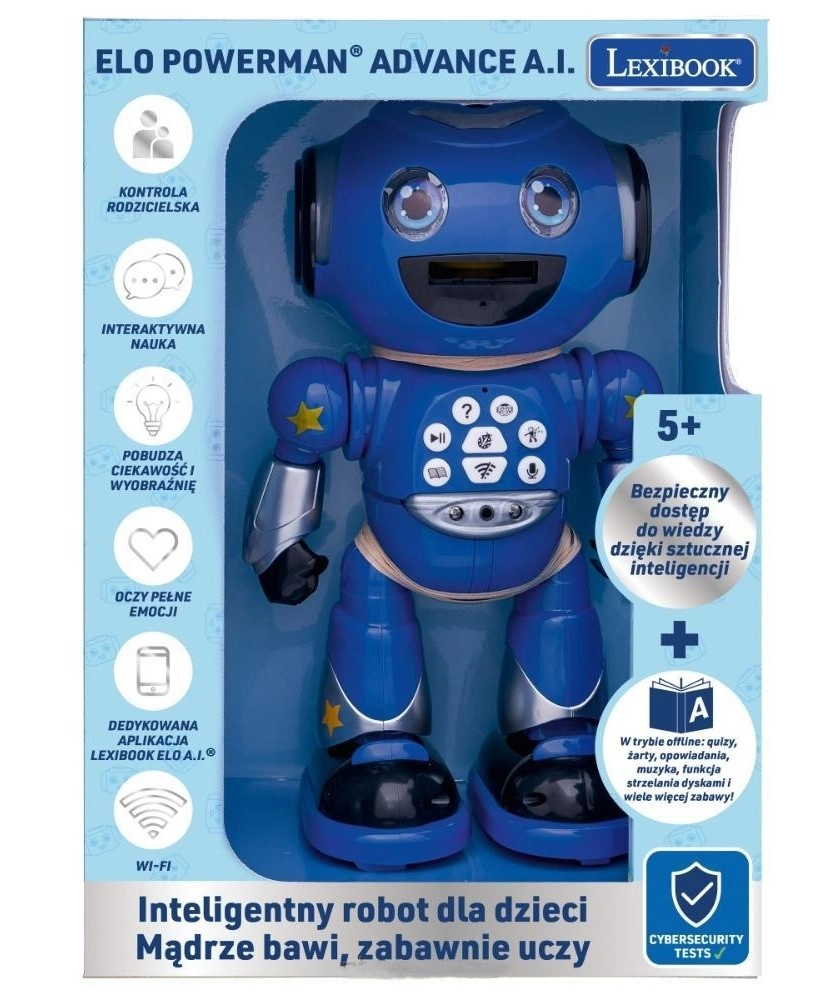 Lexibook ELO POWERMAN – interaktivní robot s AI