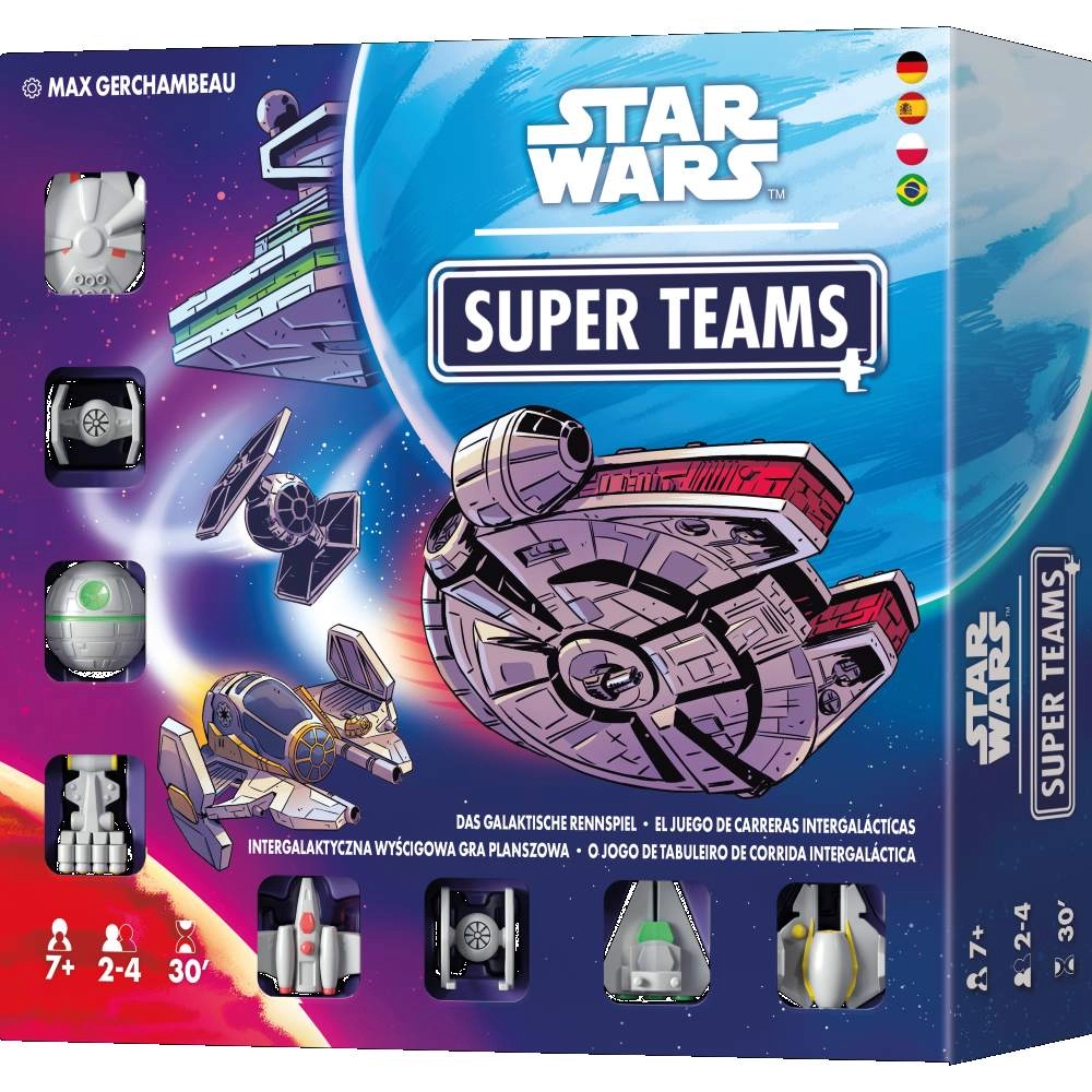 Star Wars: Super Teams – rodinná závodní desková hra