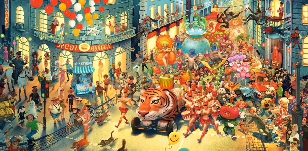 Castorland Karneval v Riu 4000 dílků