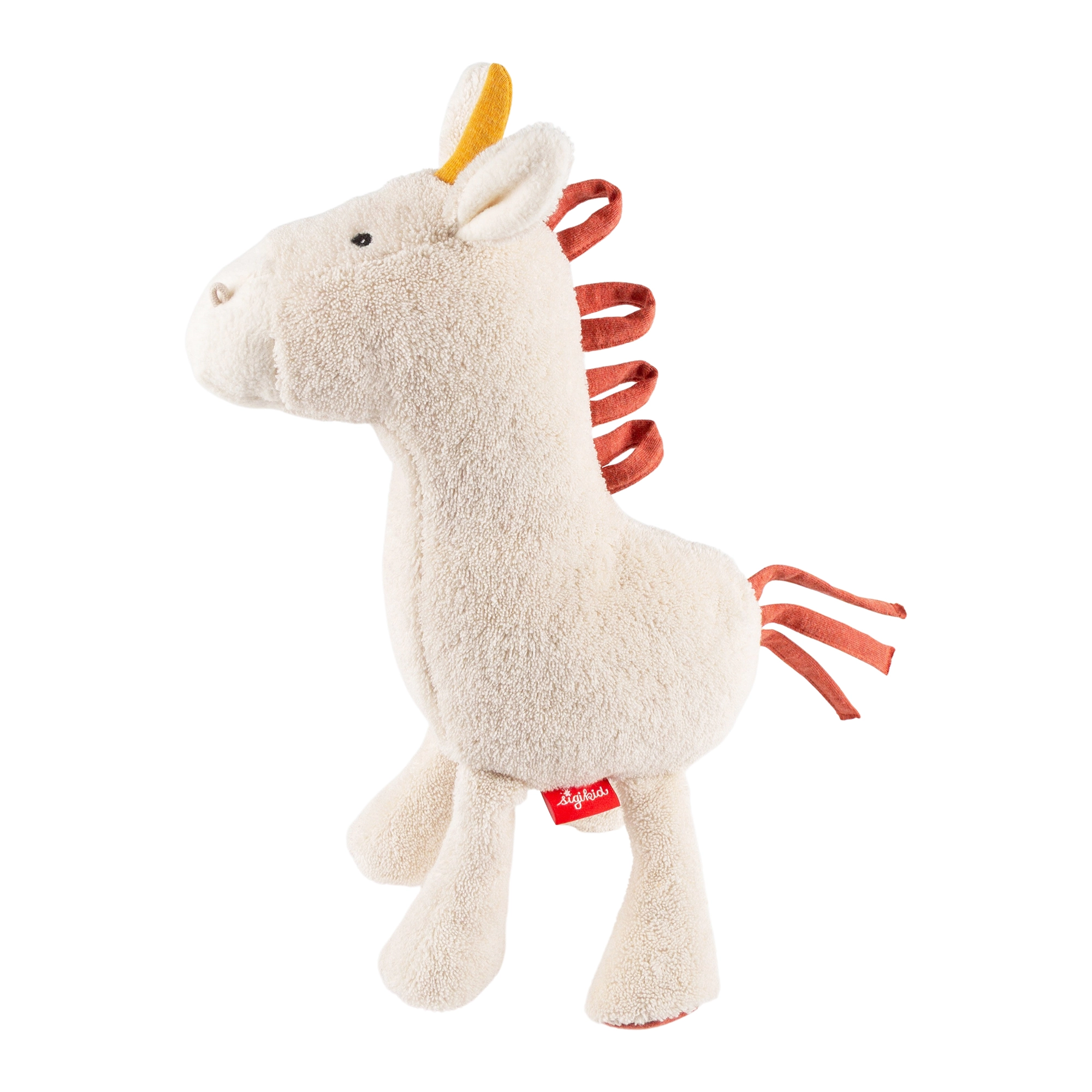Levně Sigikid Natural Friends přírodní plyšový jednorožec 30 cm