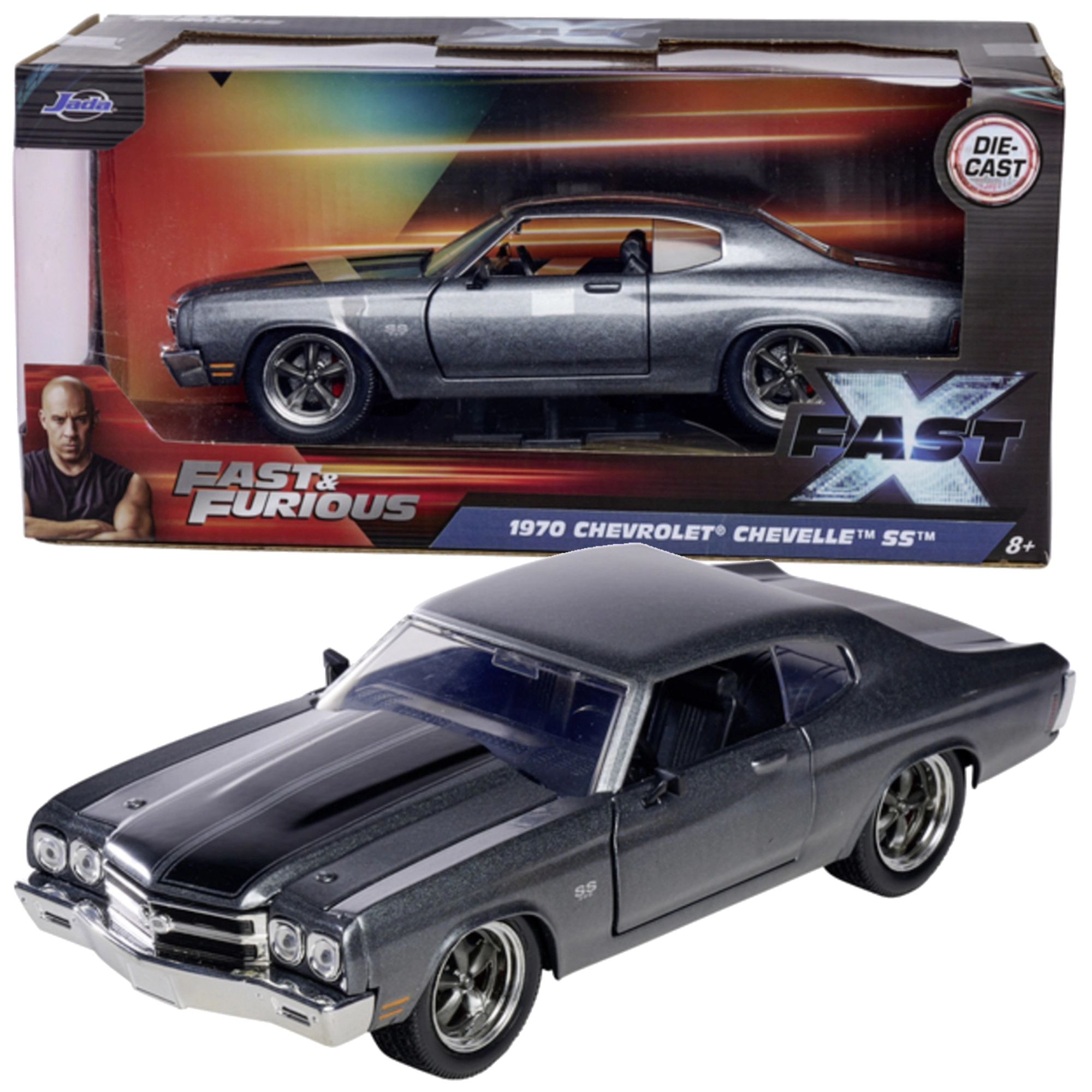 Model auta 1970 Chevrolet Chevelle SS FAST & FURIOUS 19 cm
