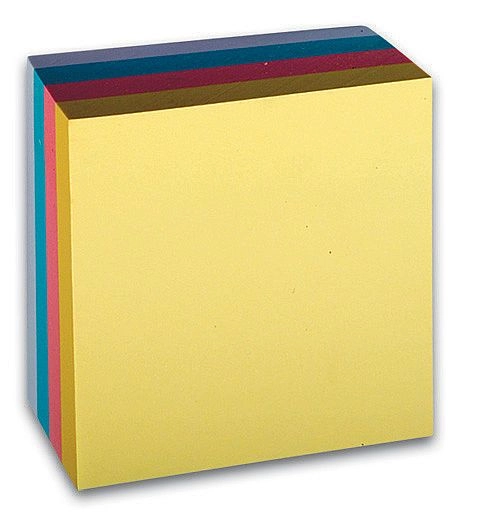 Samolepicí bloček CONCORDE 76x76mm, 4x100l, pastel CONCORDE