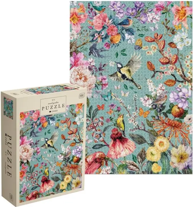 Puzzle Tajná zahrada 2000 dílků INTERDRUK