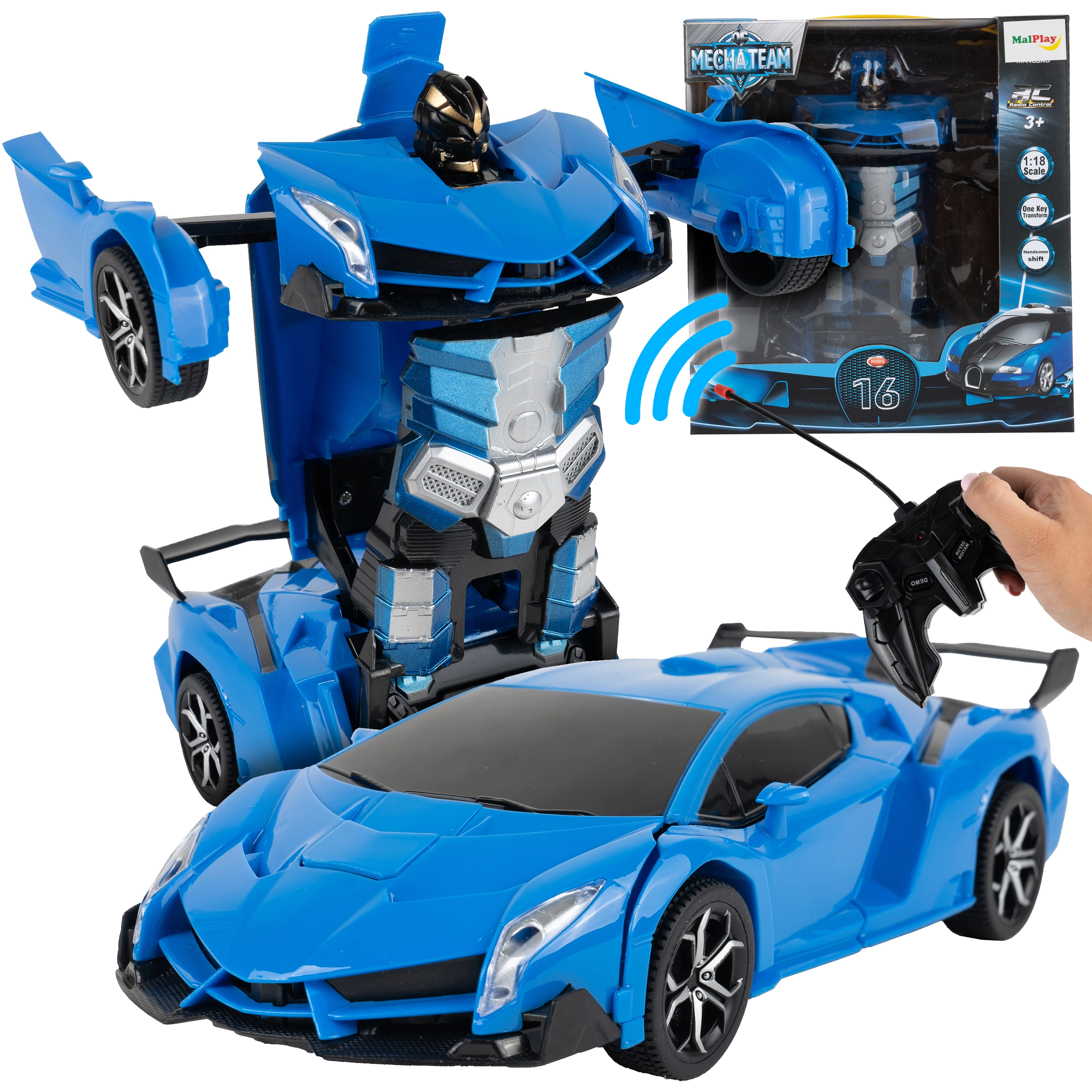 Robot transformace Mecha Team dálkově ovládaný