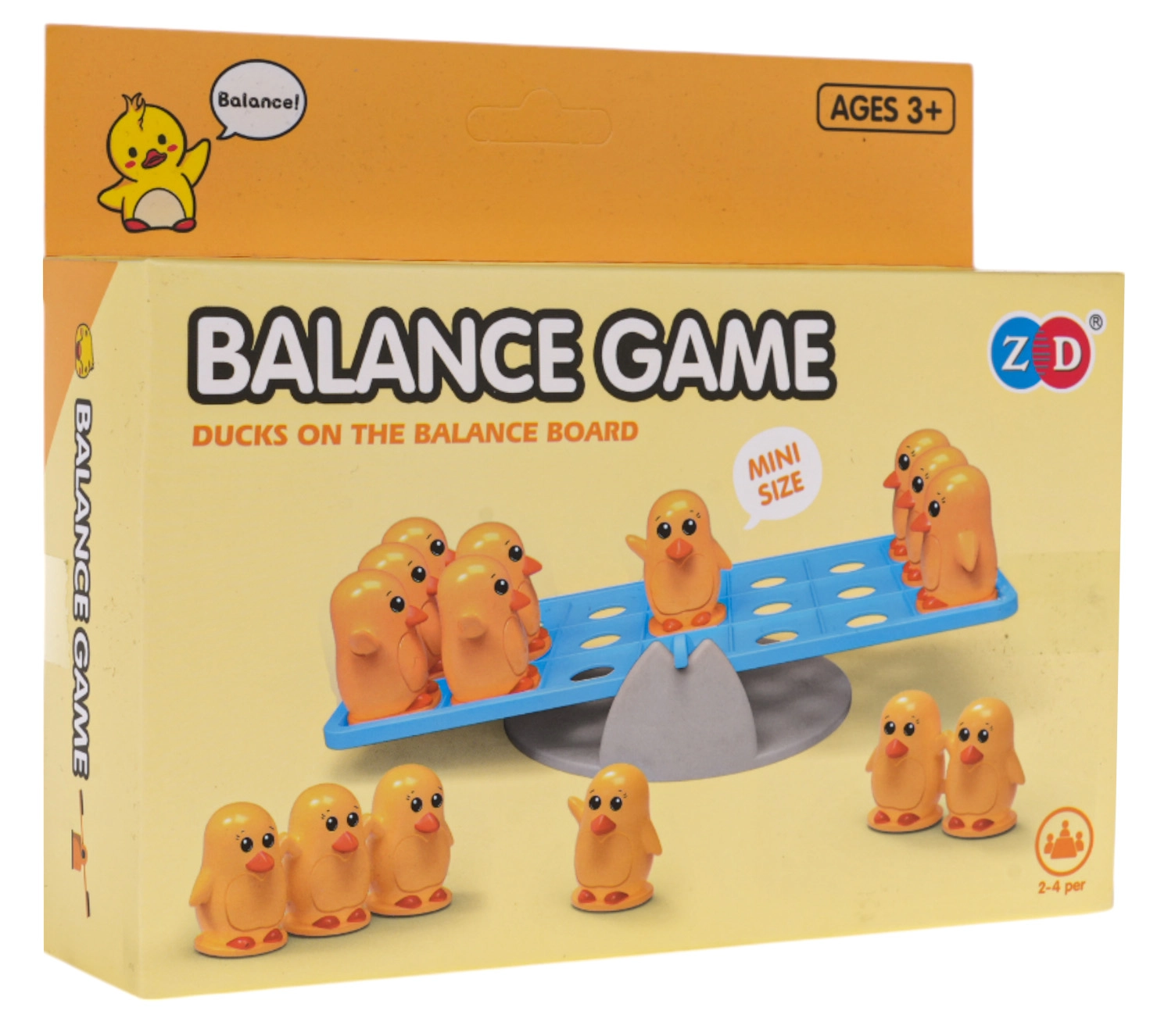 Balanční dovednostní hra – Kachna