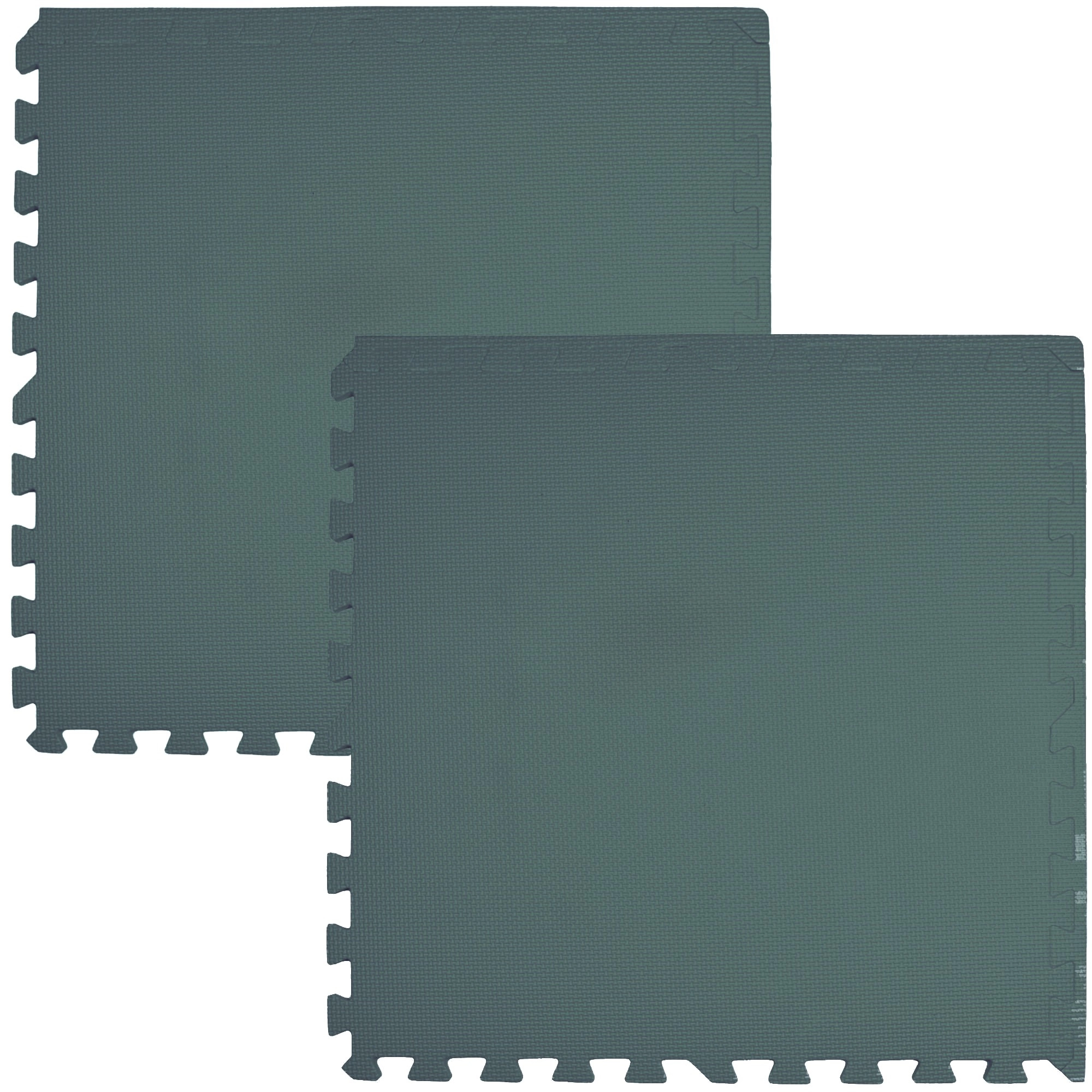 Pěnová podložka HUMBI 120 × 60 – voděodolné velké pěnové puzzle, tmavě zelená
