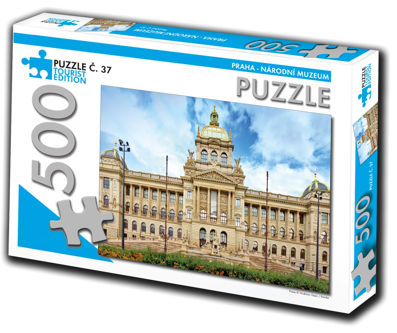 TOURIST EDITION Puzzle Národní muzeum, Praha 500 dílků (č.37)