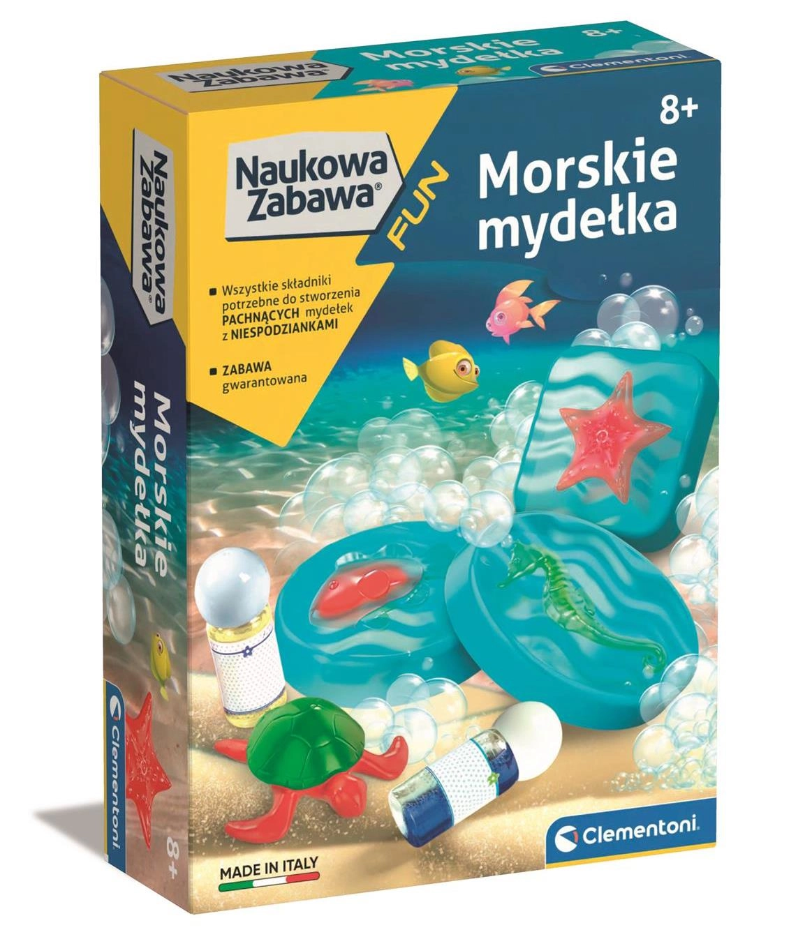 Vědecká sada s mořským mýdlem