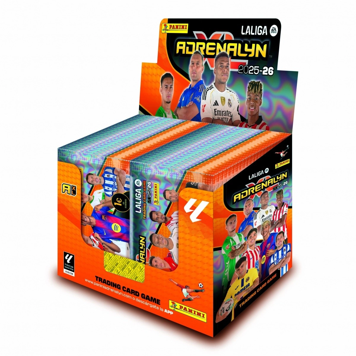 Levně Panini La Liga EA Sports 2025-26 sběratelské karty display 50 sáčků