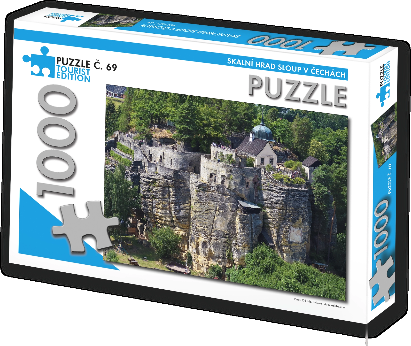TOURIST EDITION Puzzle Skalní hrad Sloup v Čechách 1000 dílků (č.69)