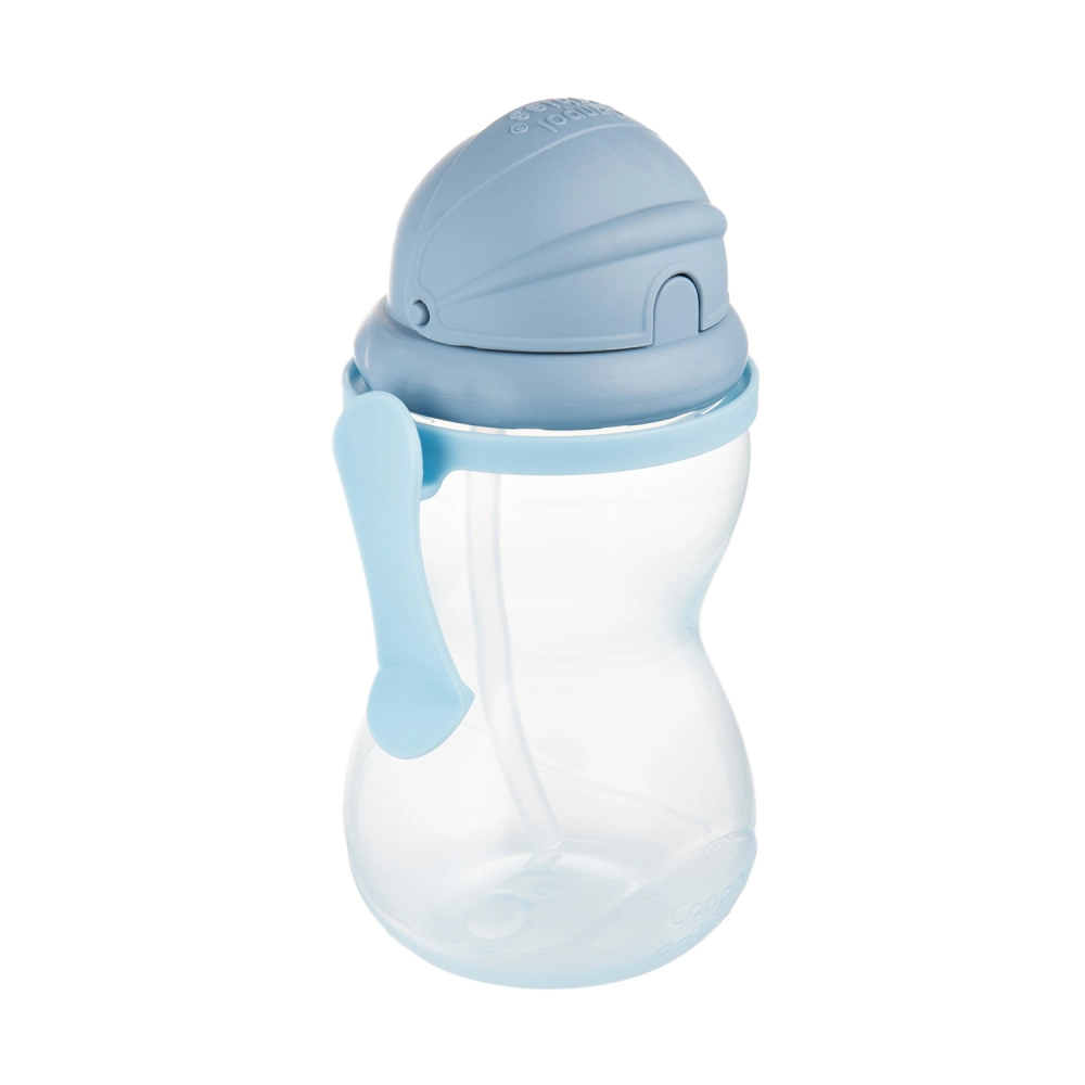 Canpol babies Sport Cup sportovní láhev s brčkem Blue 12m+ 370 ml