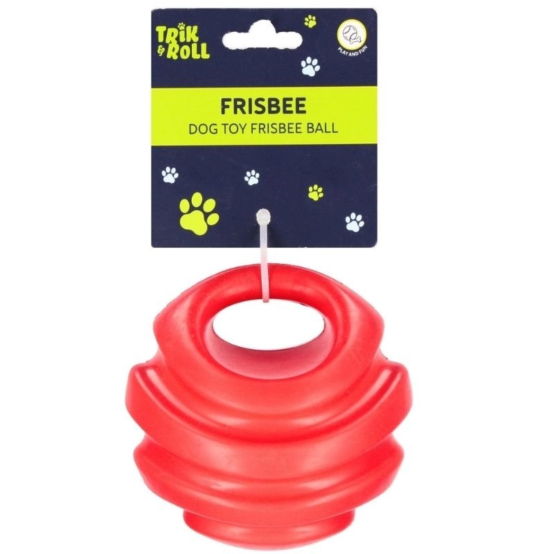 Červené frisbee pro psa