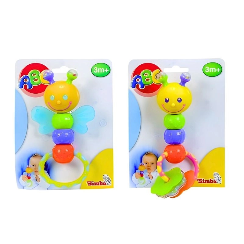 Chrastítko s kousátkem, 2 varianty