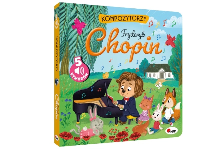Kompozitoři Fryderyk Chopin – interaktivní zvuková knížka pro děti