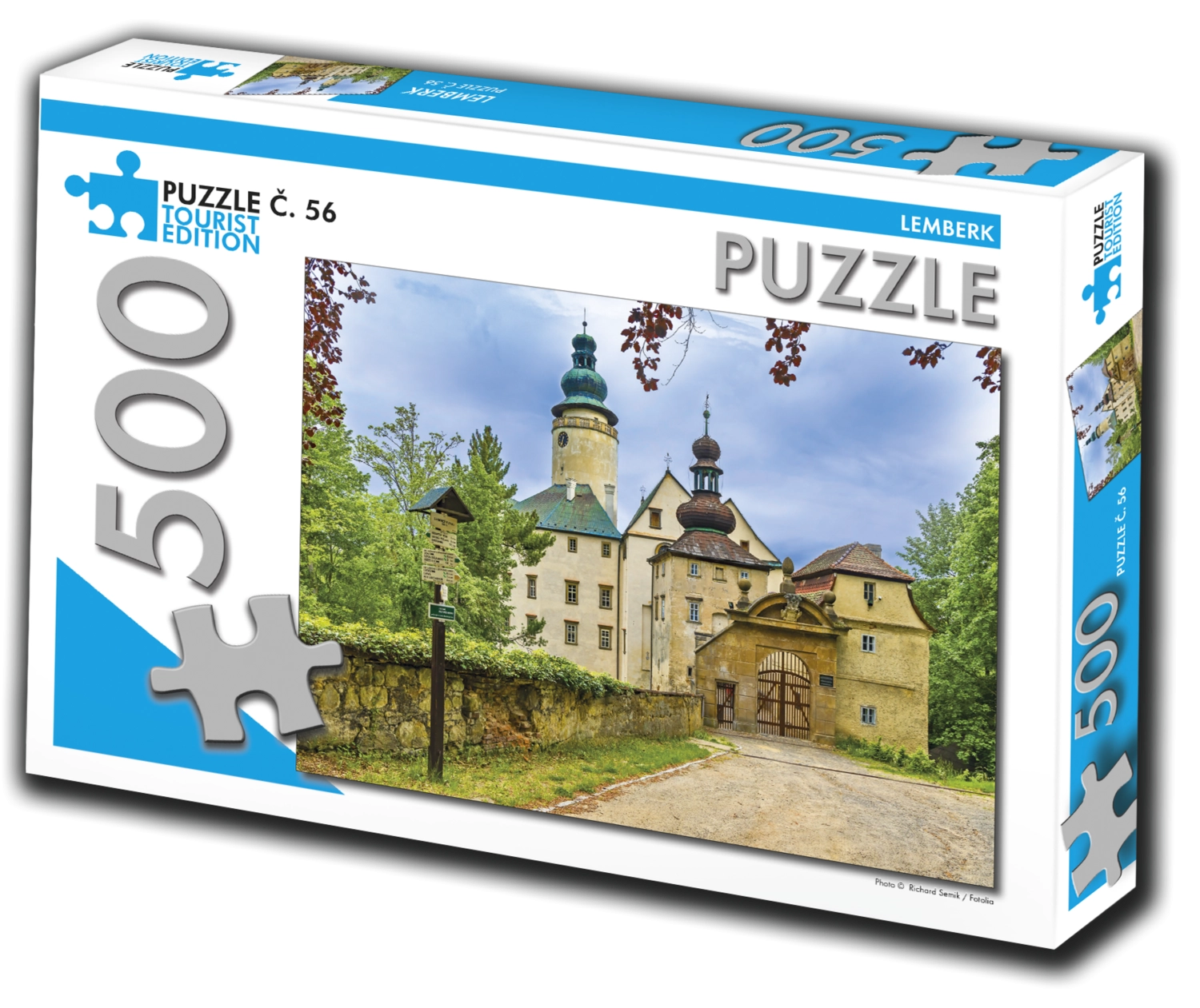 TOURIST EDITION Puzzle Lemberk 500 dílků (č.56)