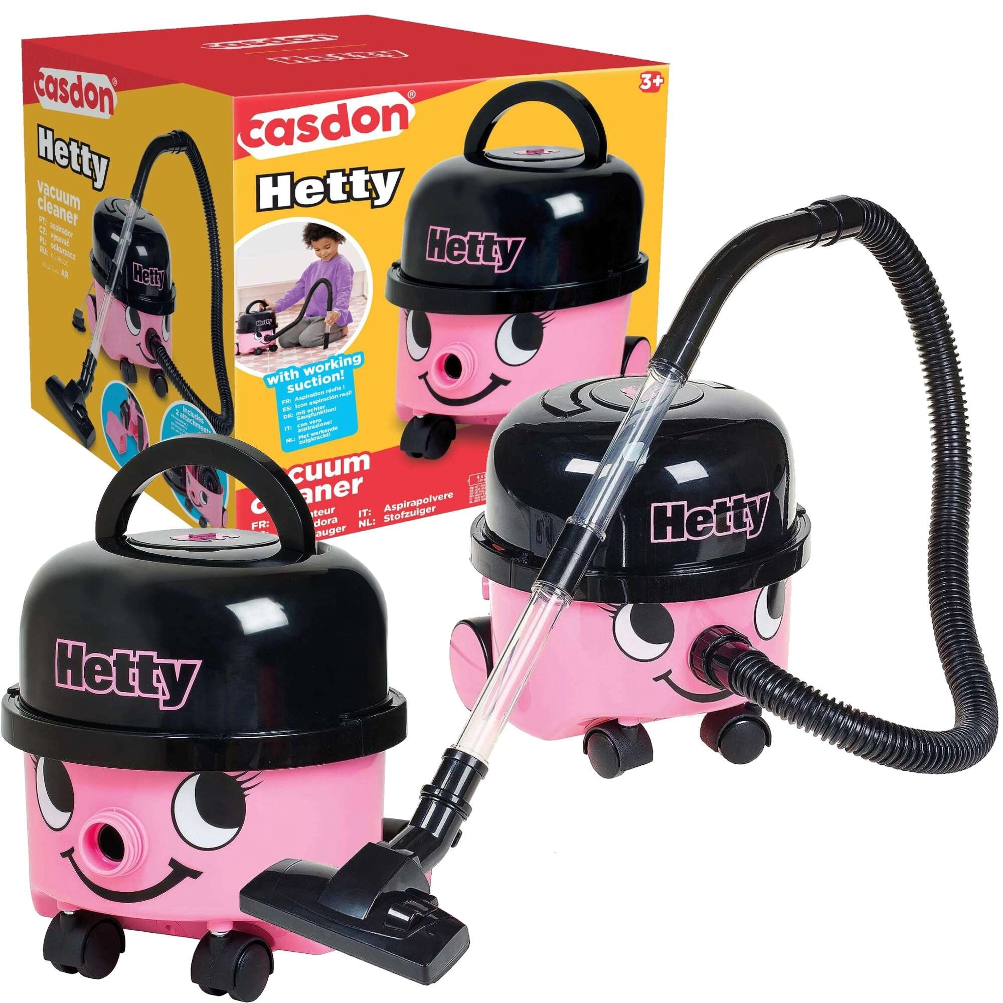 Dětský vysavač HETTY s funkcí sání CASDON