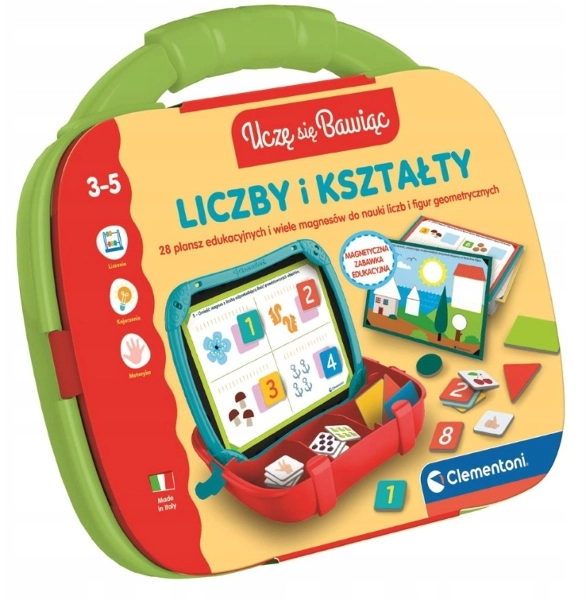 Edukační kufřík čísla a tvary