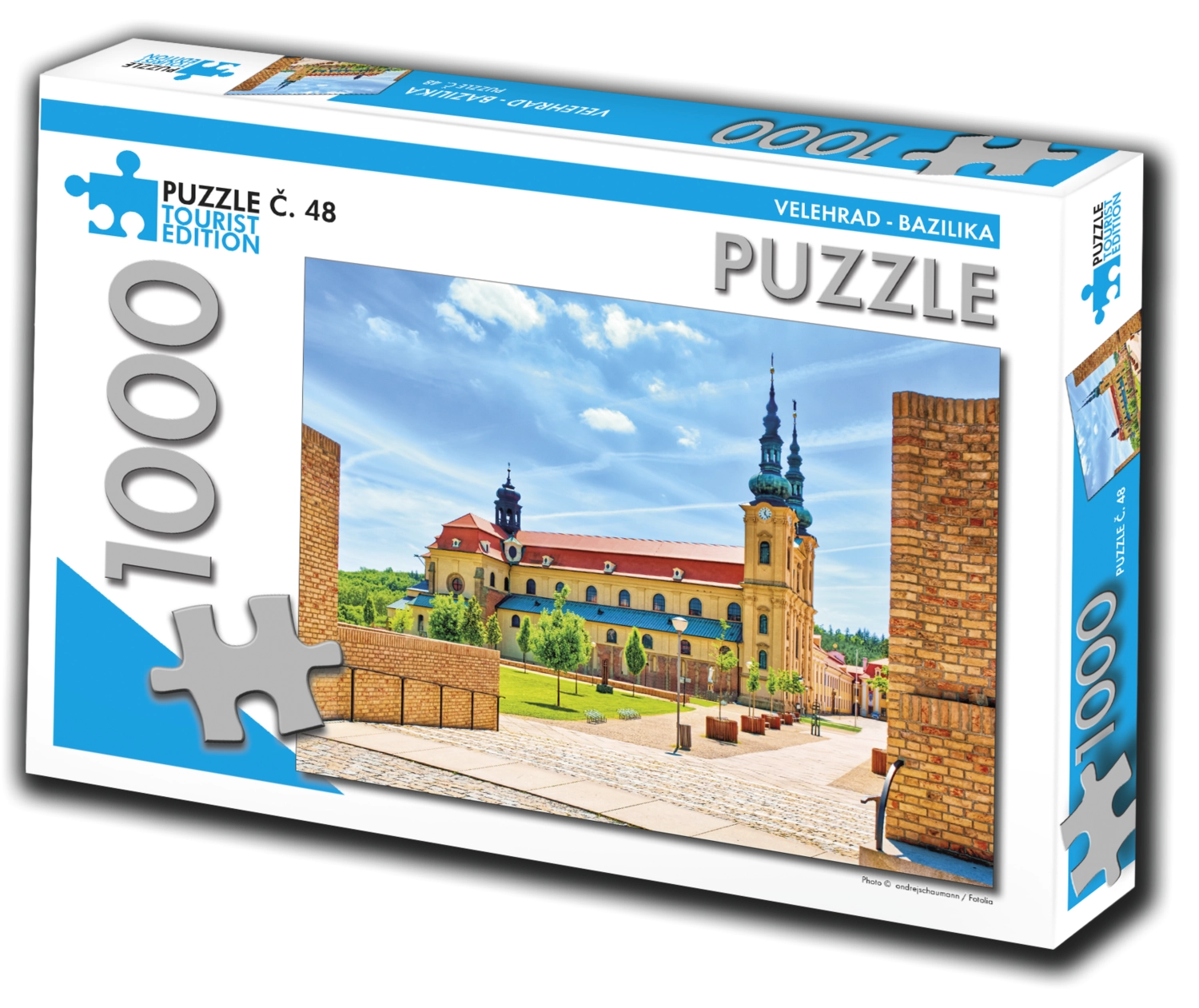 TOURIST EDITION Puzzle Velehrad, bazilika 1000 dílků (č.48)