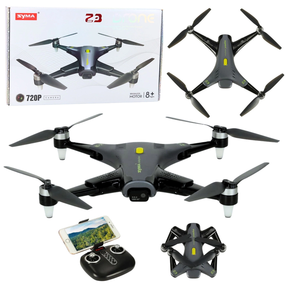 Dron SYMA Z3 Pro s HD kamerou a Wi‑Fi, černý