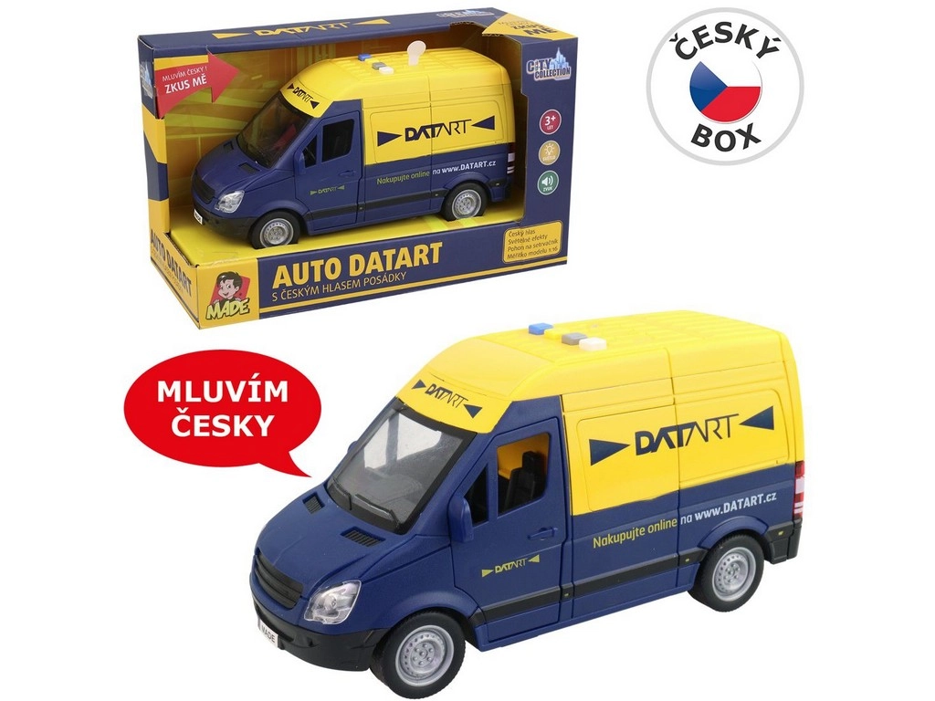 Lamps Auto dodávka Datart s českým hlasem posádky 22 cm