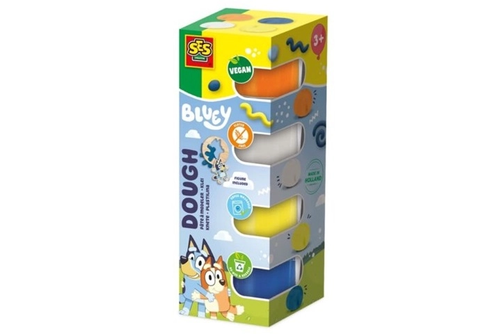 SES Creative modelovací hmota Bluey (4× 90 g)