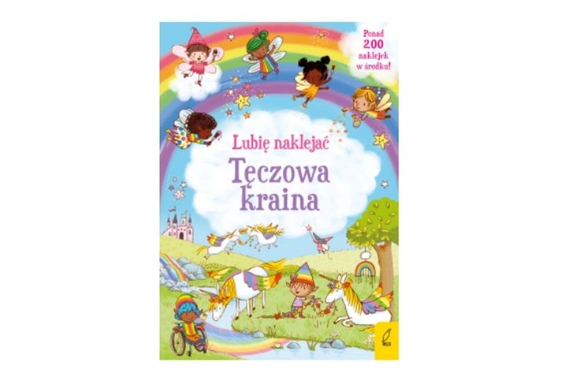 Tęczowa kraina – Lubię naklejać (samolepkový sešit)
