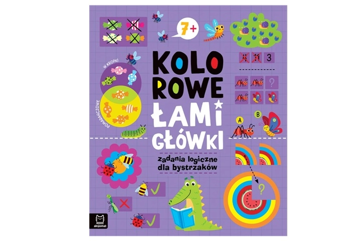 Barevné logické hlavolamy pro chytré děti 7+