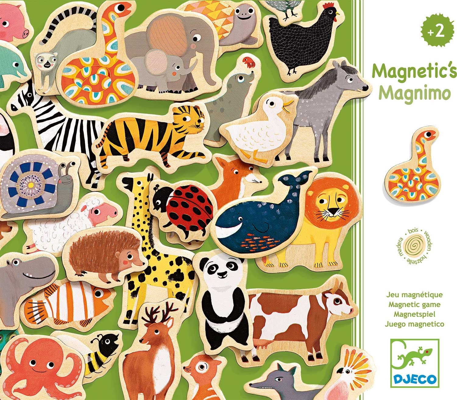 Levně Magnetická zvířátka ze zoo DJECO