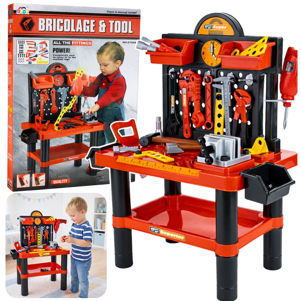 Dětský pracovní ponk s nářadím 70 cm