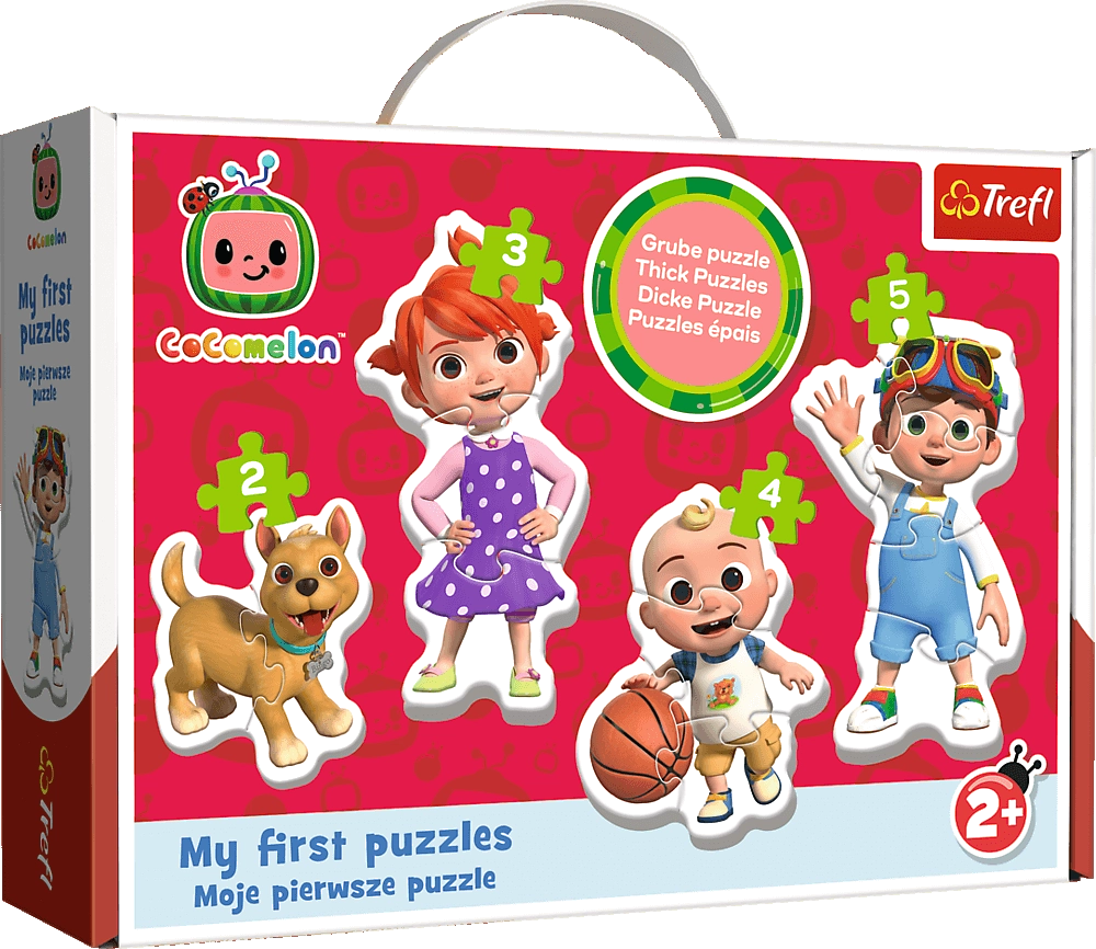 TREFL Baby puzzle Cocomelon 4v1 (2,3,4,5 dílků)