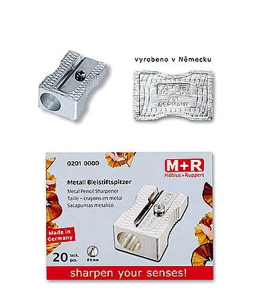 Ořezávátko M+R 201 kovové, stříbrné M+R