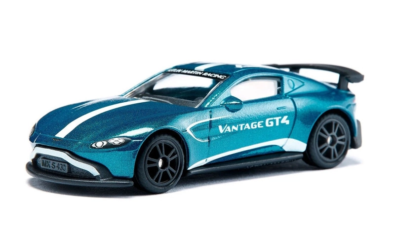 Levně Siku kovový model Aston Martin Vantage GT4 – závodní auto