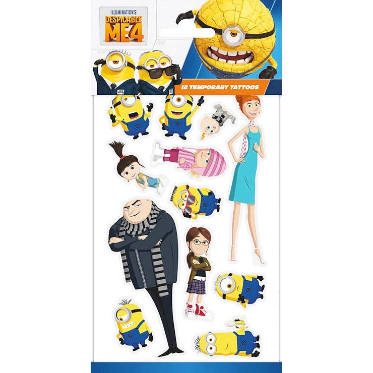 Dočasné tetování Já, padouch 4