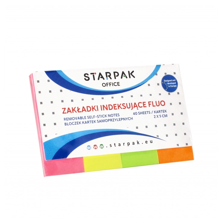 sada samolepicích štítků 40 ks, 4 barvy